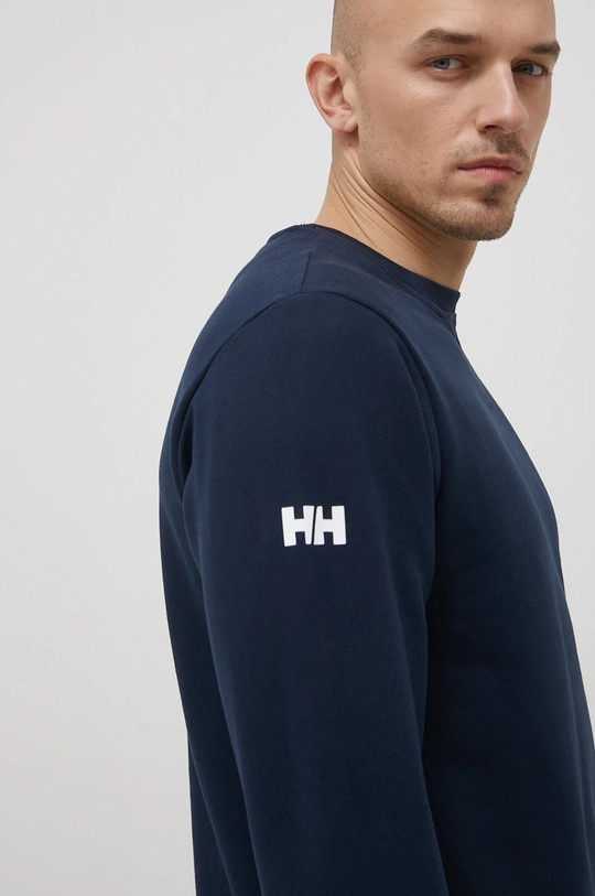 σκούρο μπλε Βαμβακερή μπλούζα Helly Hansen Ανδρικά