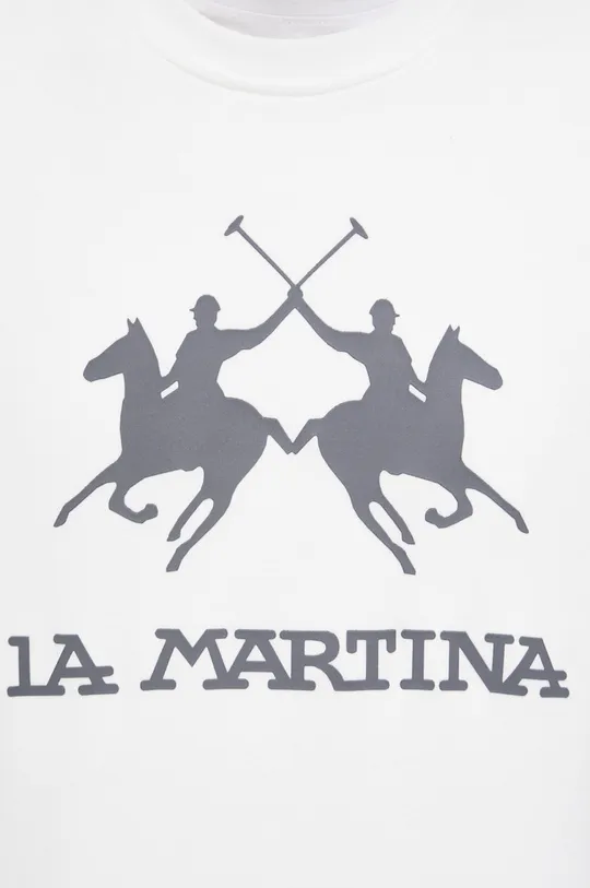 Βαμβακερή μπλούζα La Martina Ανδρικά