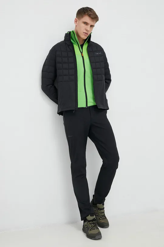 Športni pulover Salewa Agner Hybrid zelena