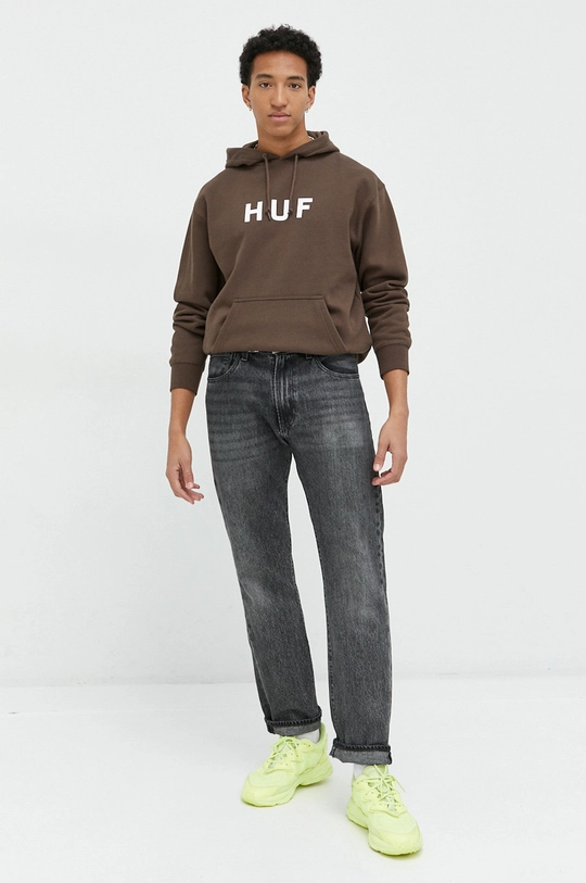 Bluza HUF rjava