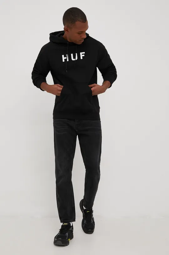 HUF bluza czarny