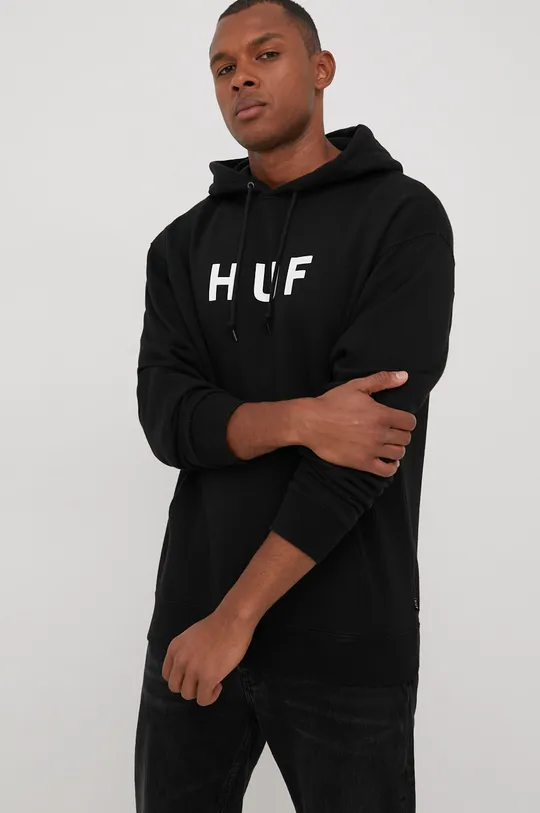 black HUF sweatshirt