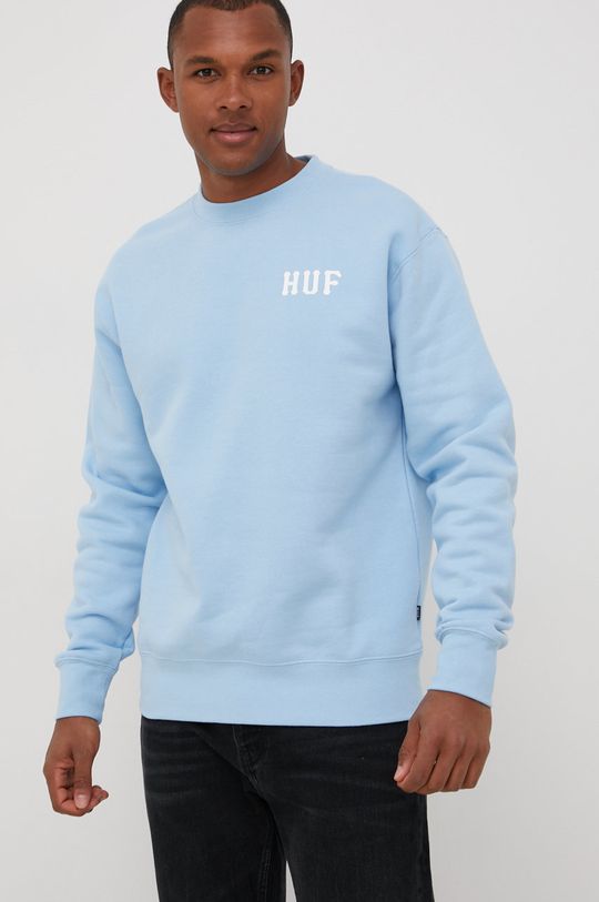 HUF bluza niebieski