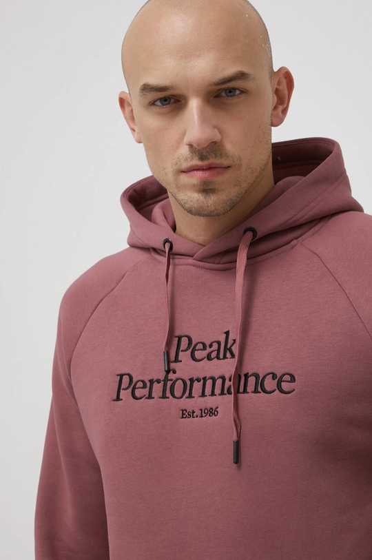 różowy Peak Performance bluza