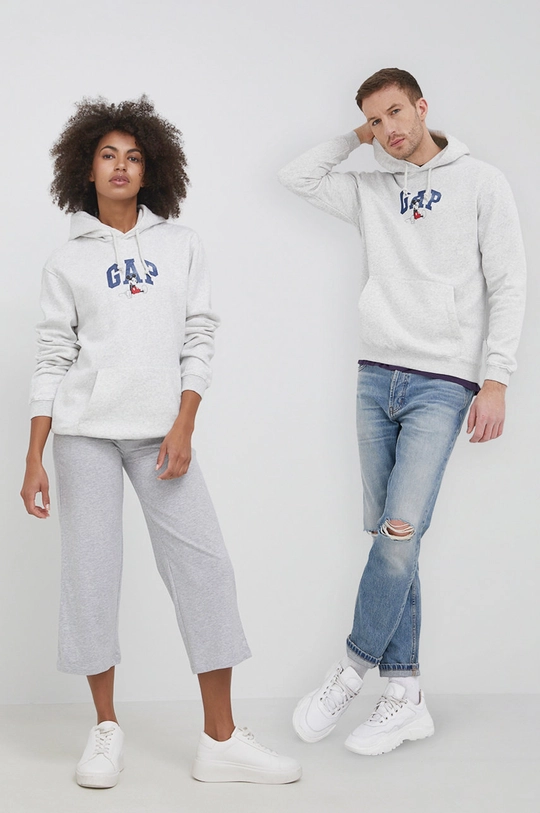 szary GAP Bluza x Disney Unisex