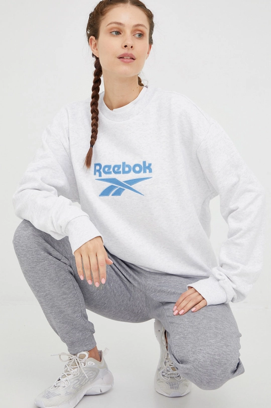 Bavlnená mikina Reebok Classic H54454  Základná látka: 100% Bavlna Elastická manžeta: 95% Bavlna, 5% Elastan