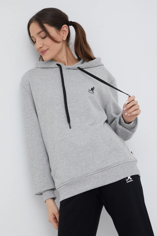 gray Kangol cotton sweatshirt