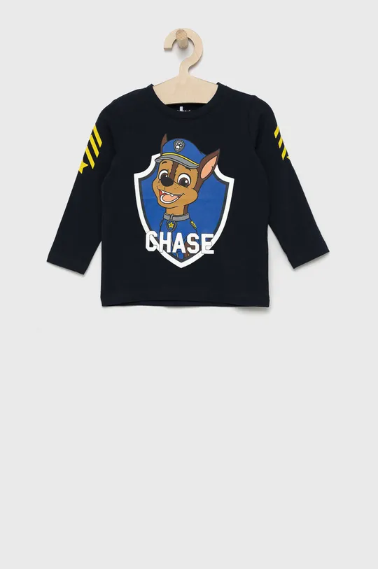 granatowy Name it Longsleeve dziecięcy x Paw Patrol Chłopięcy