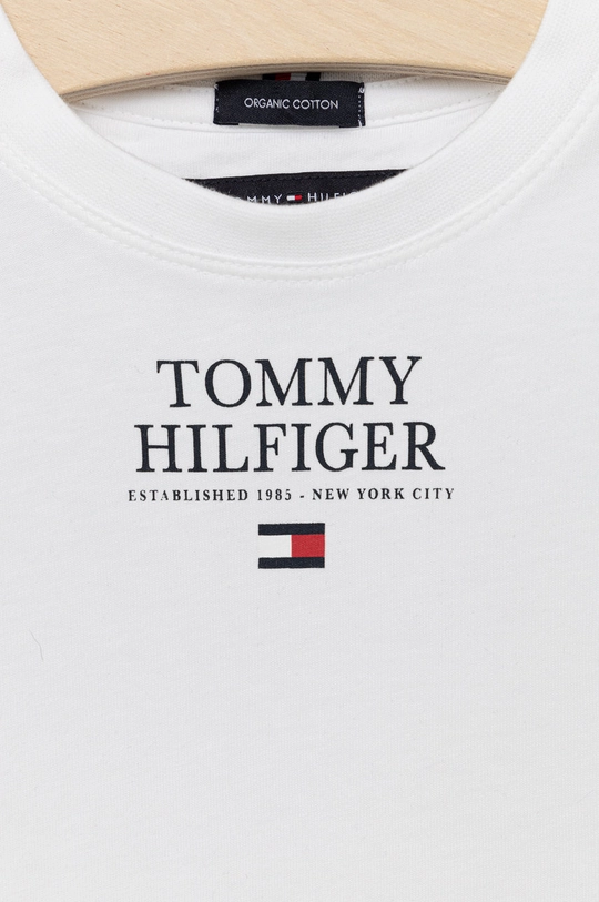 Хлопковый детский лонгслив Tommy Hilfiger  100% Хлопок