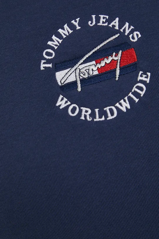 Tommy Jeans - Βαμβακερό πουκάμισο με μακριά μανίκια Γυναικεία