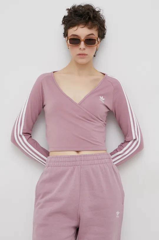 ροζ Longsleeve adidas Originals Γυναικεία