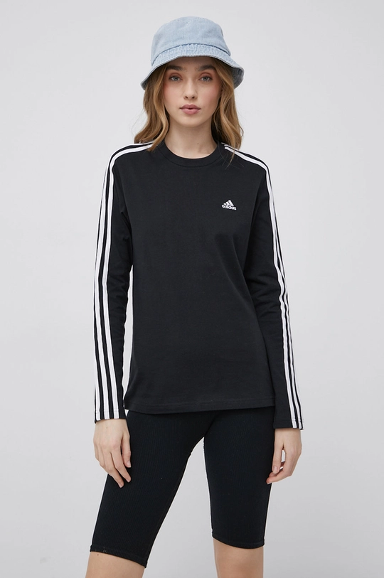 adidas longsleeve bawełniany HF7261 Damski