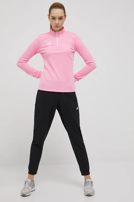 adidas Performance edzős pulóver Entrada 22 HC5045 rózsaszín