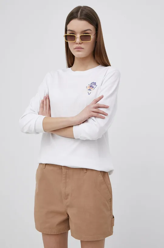 Vans - Βαμβακερό πουκάμισο με μακριά μανίκια  100% Βαμβάκι