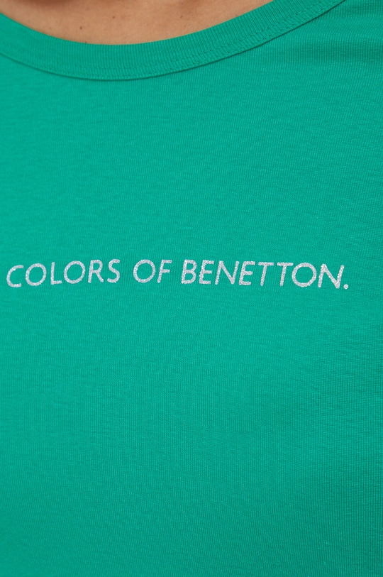 Бавовняний лонгслів United Colors of Benetton