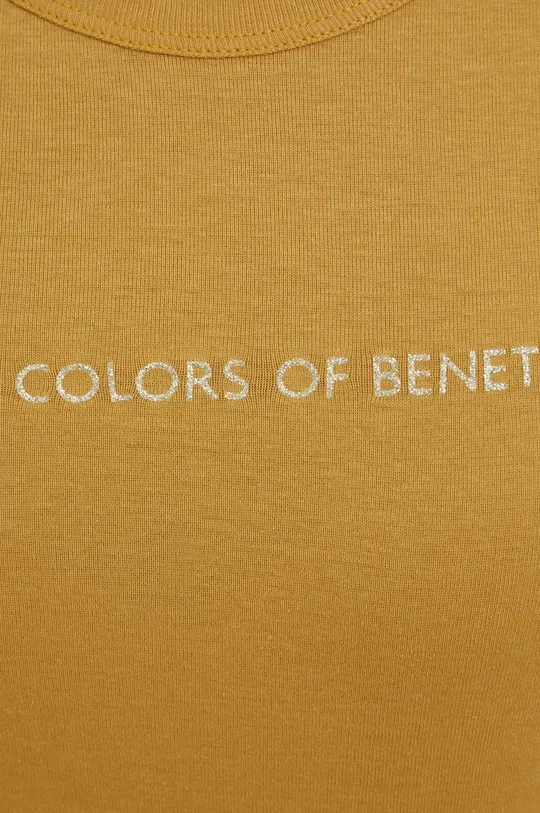 United Colors of Benetton - Βαμβακερό πουκάμισο με μακριά μανίκια Γυναικεία