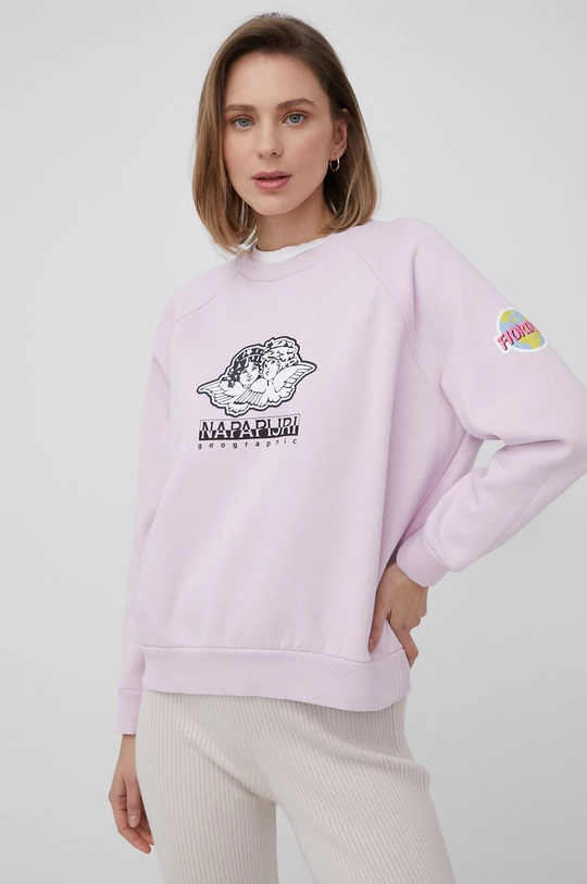 Кофта Napapijri Napapijri X Fiorucci розовый