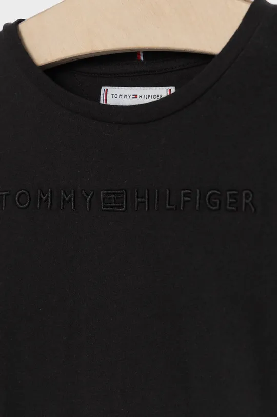 Detské tričko s dlhým rukávom Tommy Hilfiger  60% Bavlna, 40% Polyester