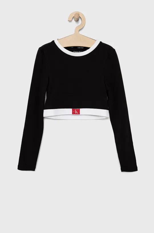 μαύρο Παιδικό μακρυμάνικο Calvin Klein Underwear Για κορίτσια