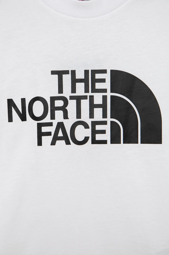 Dječja pamučna majica dugih rukava The North Face  100% Pamuk