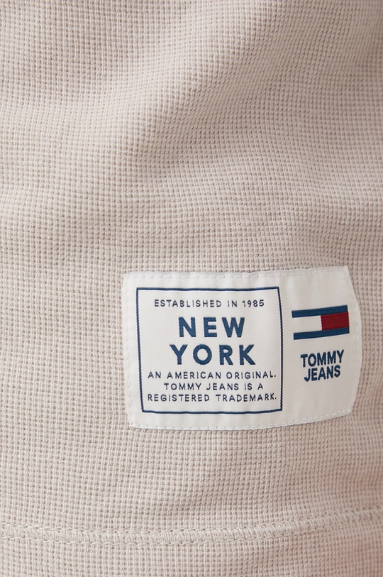 Хлопковый лонгслив Tommy Jeans Мужской