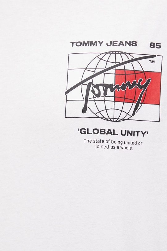 Βαμβακερό πουκάμισο με μακριά μανίκια Tommy Jeans