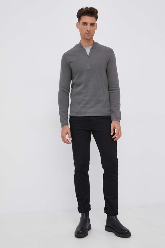 G-Star Raw Longsleeve bawełniany D20712.C931 szary