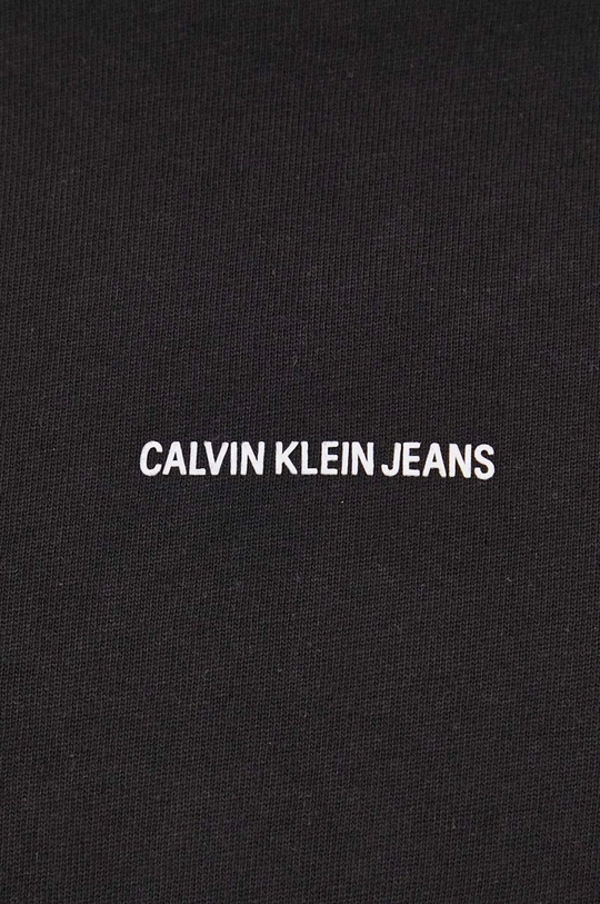 Bavlnené tričko s dlhým rukávom Calvin Klein Jeans Pánsky