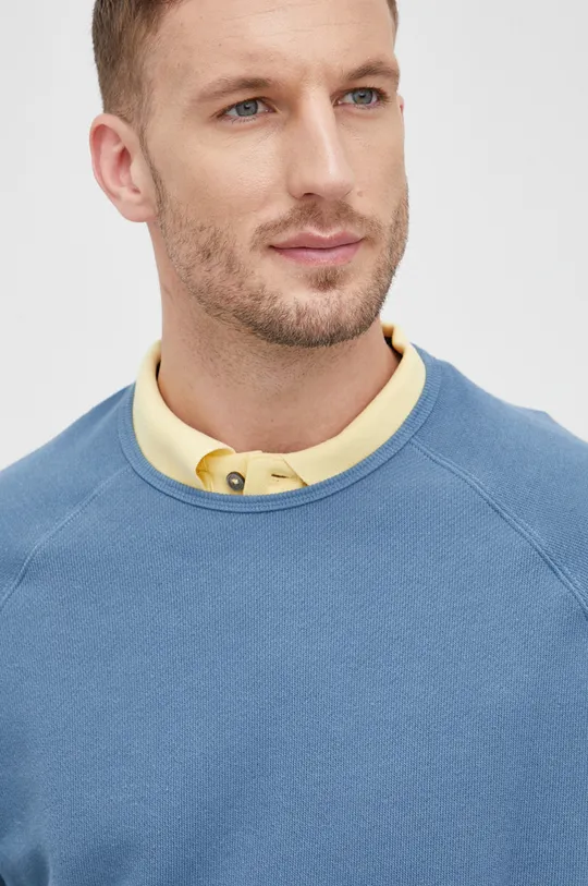 niebieski Paul Smith bluza bawełniana