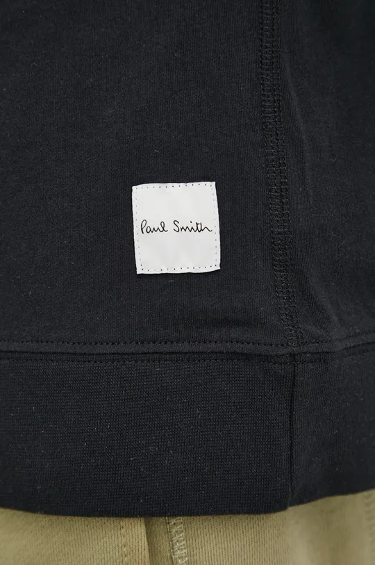 μαύρο Βαμβακερή μπλούζα με μακριά μανίκια Paul Smith