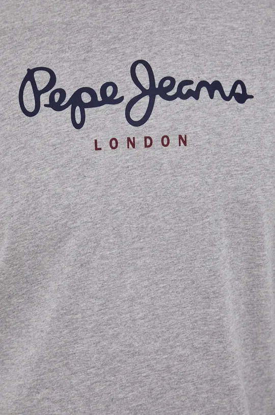 Bavlnené tričko s dlhým rukávom Pepe Jeans Eggo Pánsky