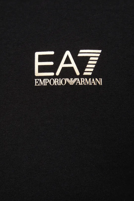 Хлопковый лонгслив EA7 Emporio Armani Мужской