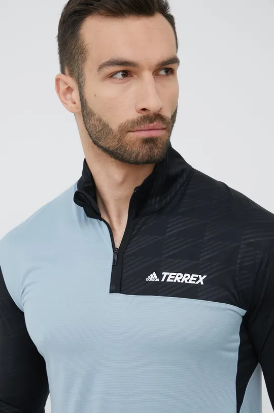 modrá Športové tričko s dlhým rukávom adidas TERREX Multi H53389