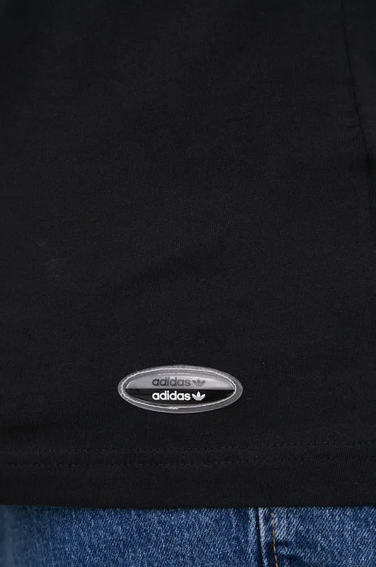 Βαμβακερή μπλούζα με μακριά μανίκια adidas Originals