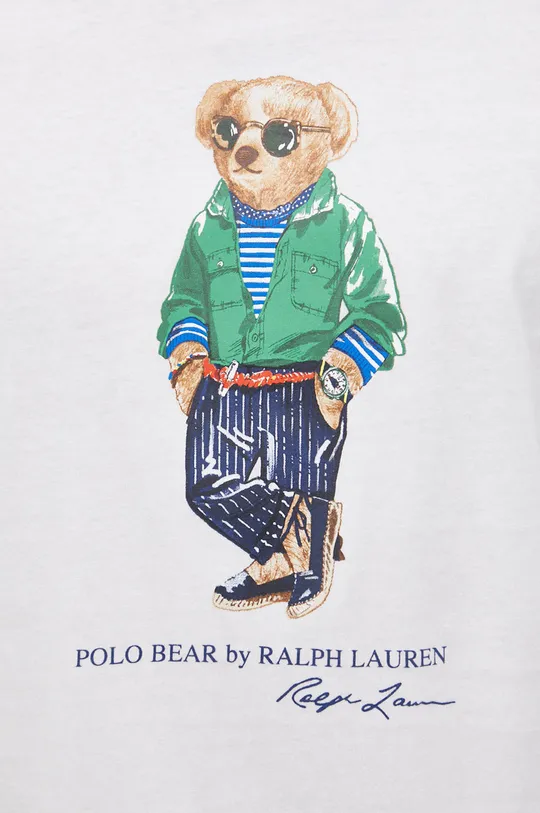 Bavlnené tričko s dlhým rukávom Polo Ralph Lauren Pánsky