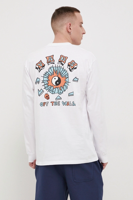 Vans longsleeve bawełniany 100 % Bawełna