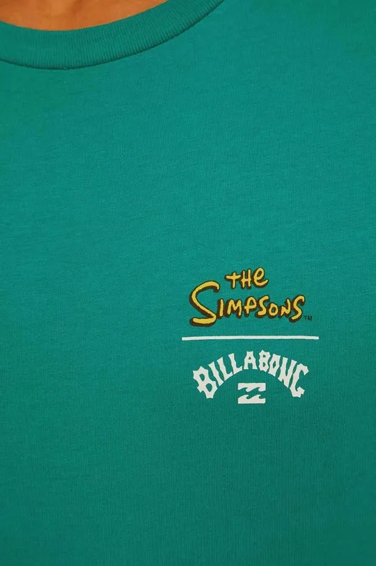Βαμβακερή μπλούζα με μακριά μανίκια Billabong Billabong X The Simpsons Ανδρικά