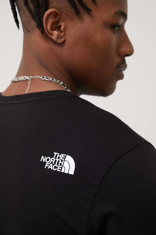 Бавовняний лонгслів The North Face Чоловічий