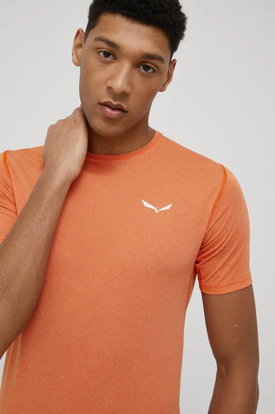 πορτοκαλί Αθλητικό μπλουζάκι Salewa Pedroc