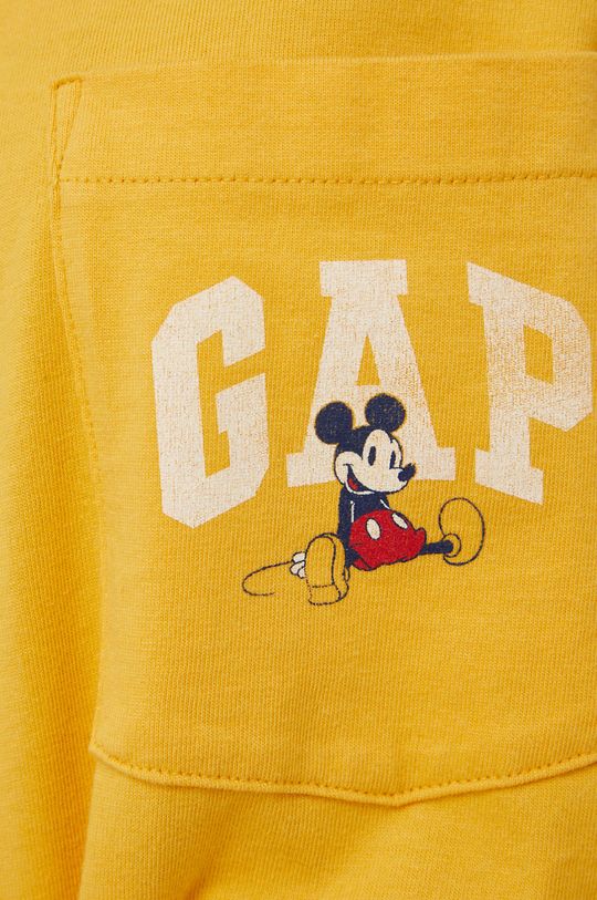 Bavlněné tričko s dlouhým rukávem GAP x Disney