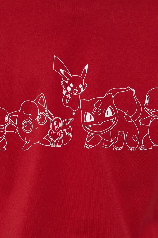 Bavlnené tričko s dlhým rukávom Converse X Pokemon