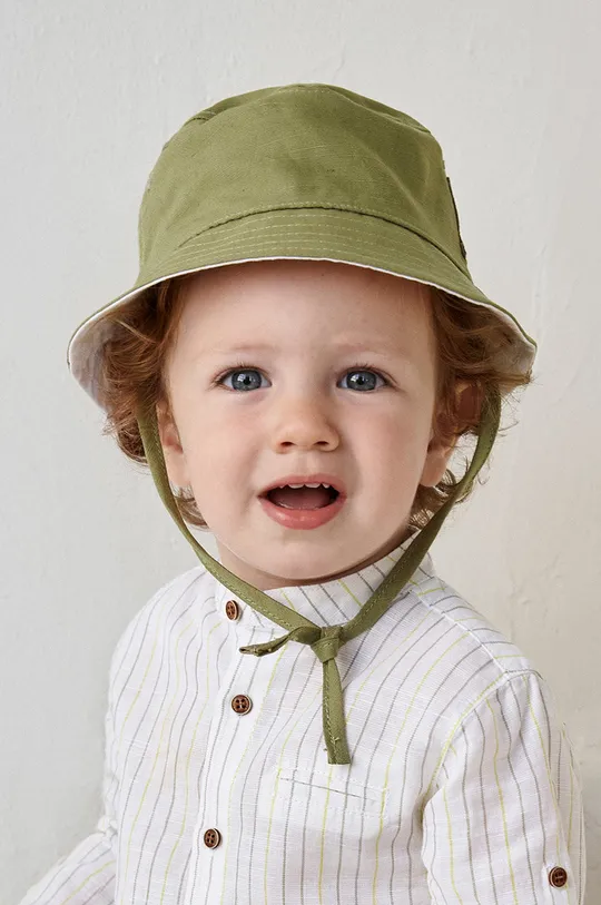 zelená Detský obojstranný klobúk Mayoral Chlapčenský