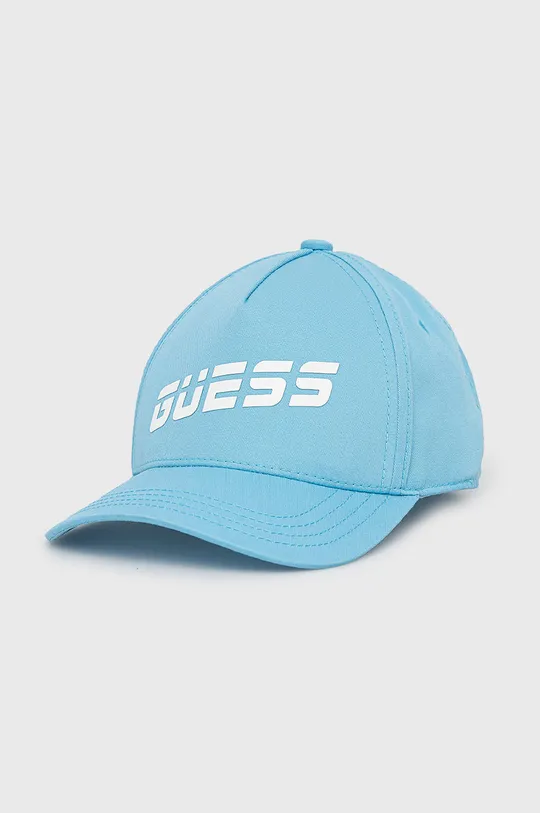 μπλε Βαμβακερό καπέλο Guess Για αγόρια