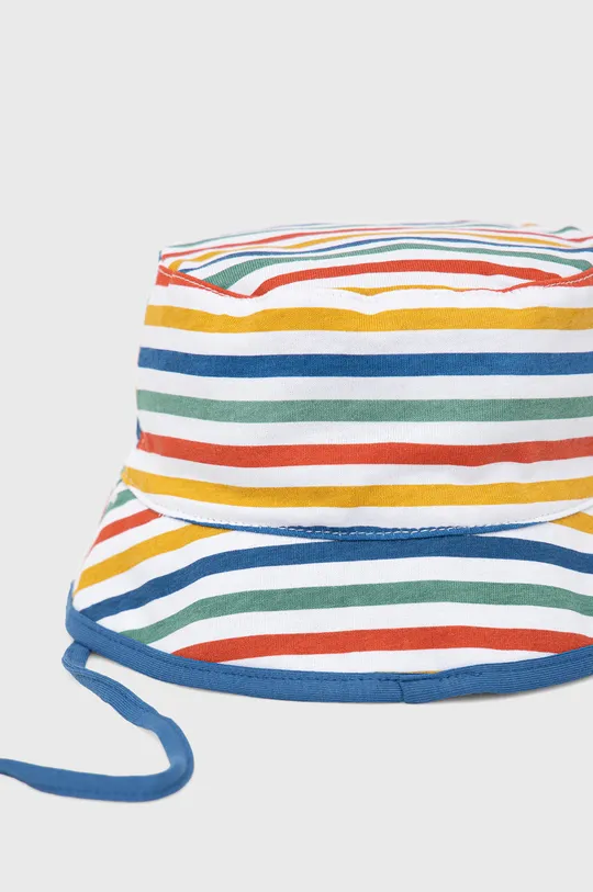Παιδικό βαμβακερό καπέλο United Colors of Benetton πολύχρωμο