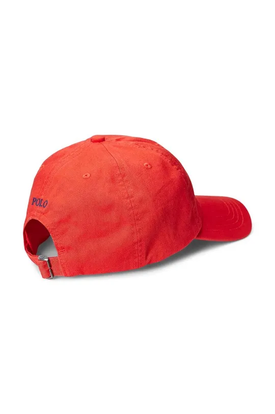Polo Ralph Lauren czapka bawełniana dziecięca 323785653030 czerwony