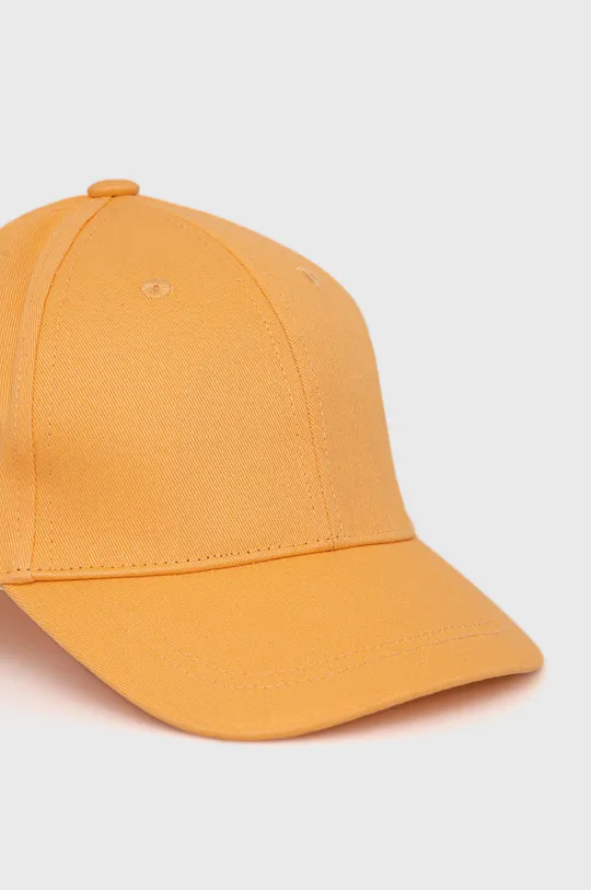 Βαμβακερό καπέλο Name it πορτοκαλί