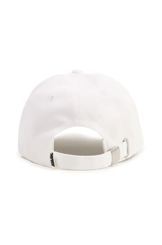 Παιδικός βαμβακερός Καπέλο Karl Lagerfeld λευκό