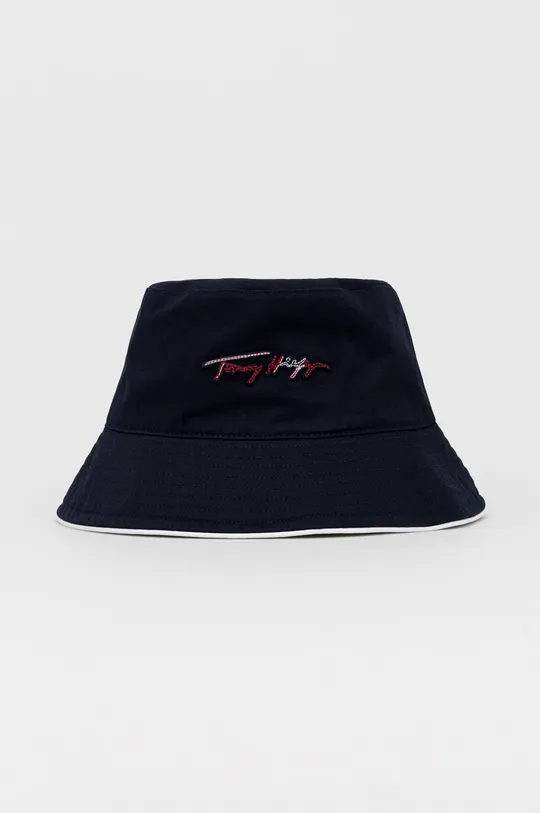 mornarsko plava Pamučni šešir Tommy Hilfiger Iconic Ženski
