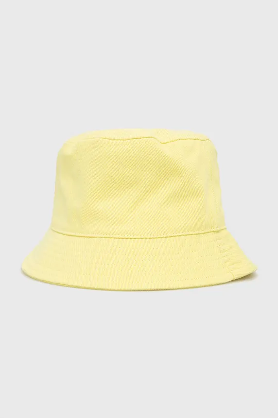 κίτρινο Βαμβακερό καπέλο Guess