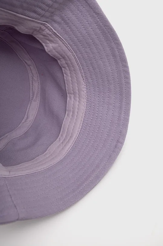 fialová Bavlnený klobúk Guess